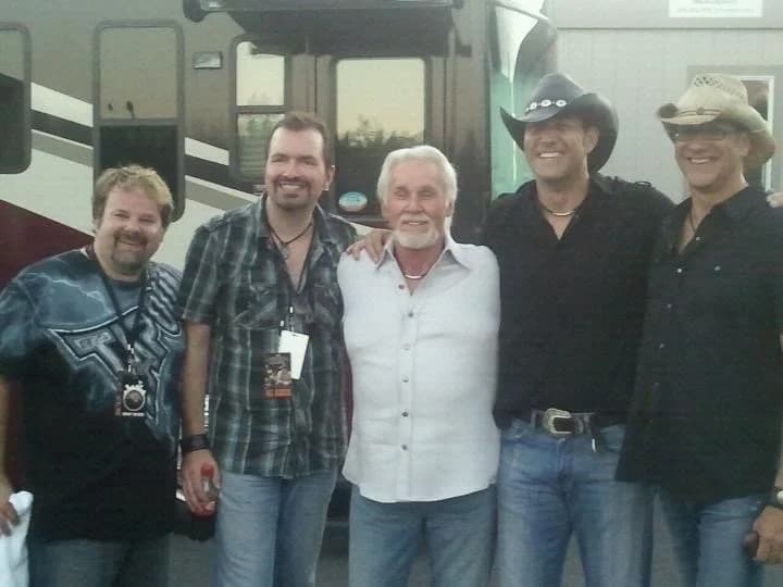 Ray Neyens with fans